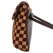 2001 Damier Sauvage Gazelle in calf hair, beige/brown