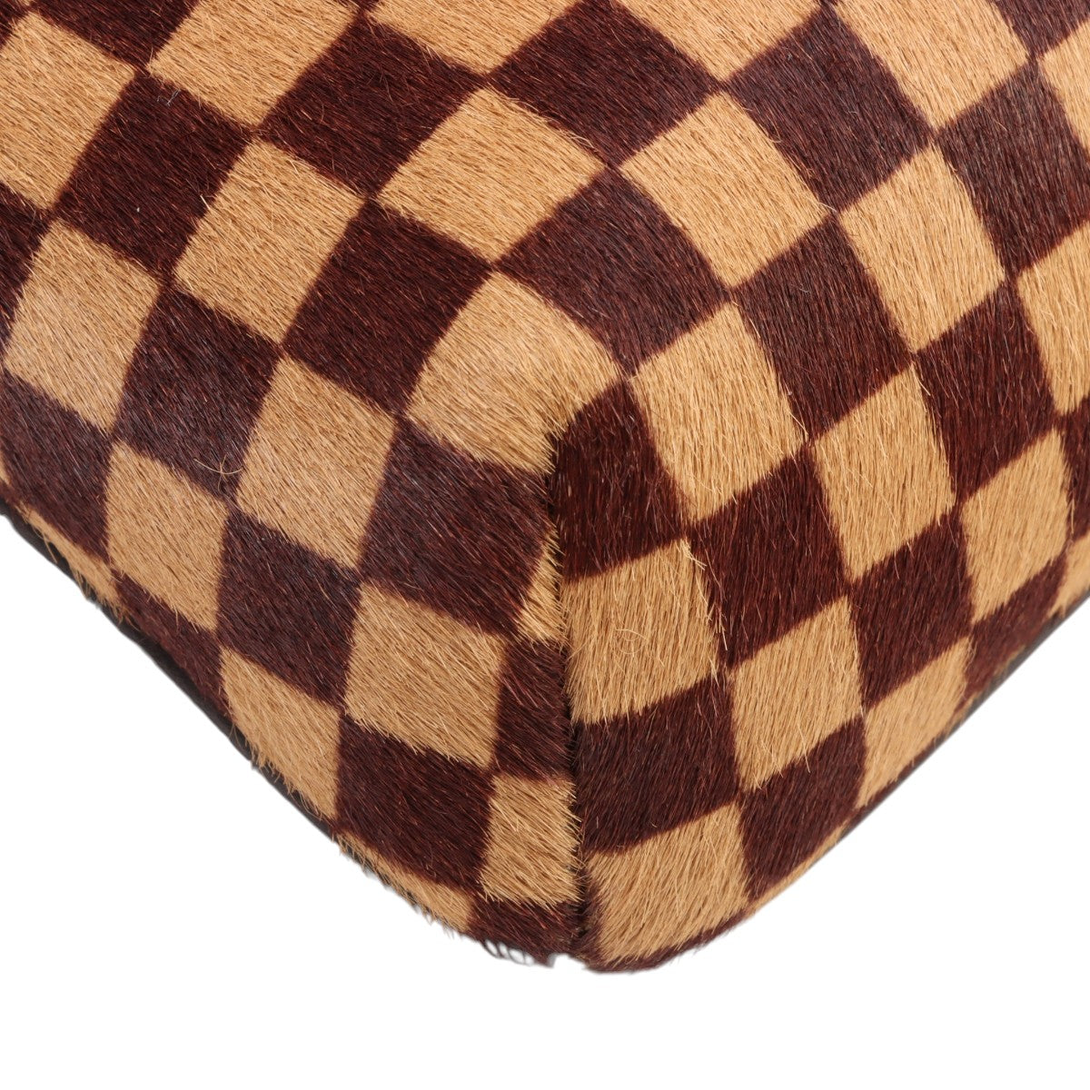 2001 Damier Sauvage Gazelle in calf hair, beige/brown