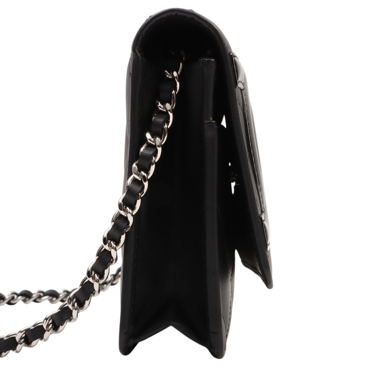 Circa 2012 Cambon Line Chain Wallet, Black