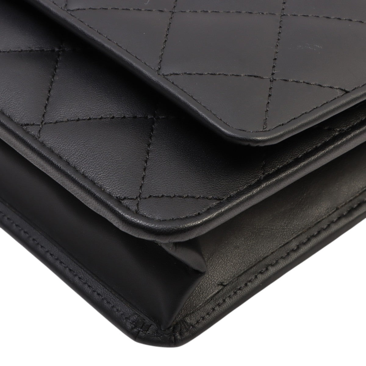 Circa 2012 Cambon Line Chain Wallet, Black
