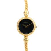Round Logo Face Bangle Watch 2700.2.L Quartz Black
