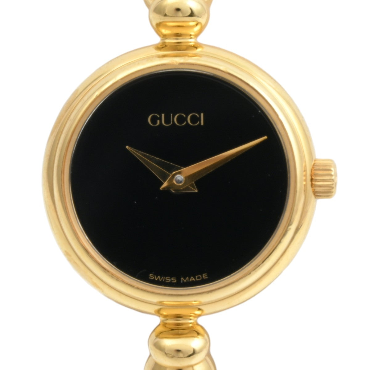 Round Logo Face Bangle Watch 2700.2.L Quartz Black