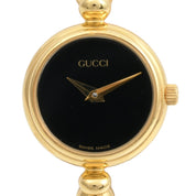 Round Logo Face Bangle Watch 2700.2.L Quartz Black