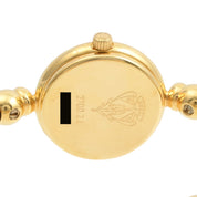 Round Logo Face Bangle Watch 2700.2.L Quartz Black