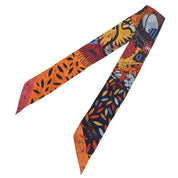 Chacun Fait Son Nid Twilly Orange/Navy/Multi