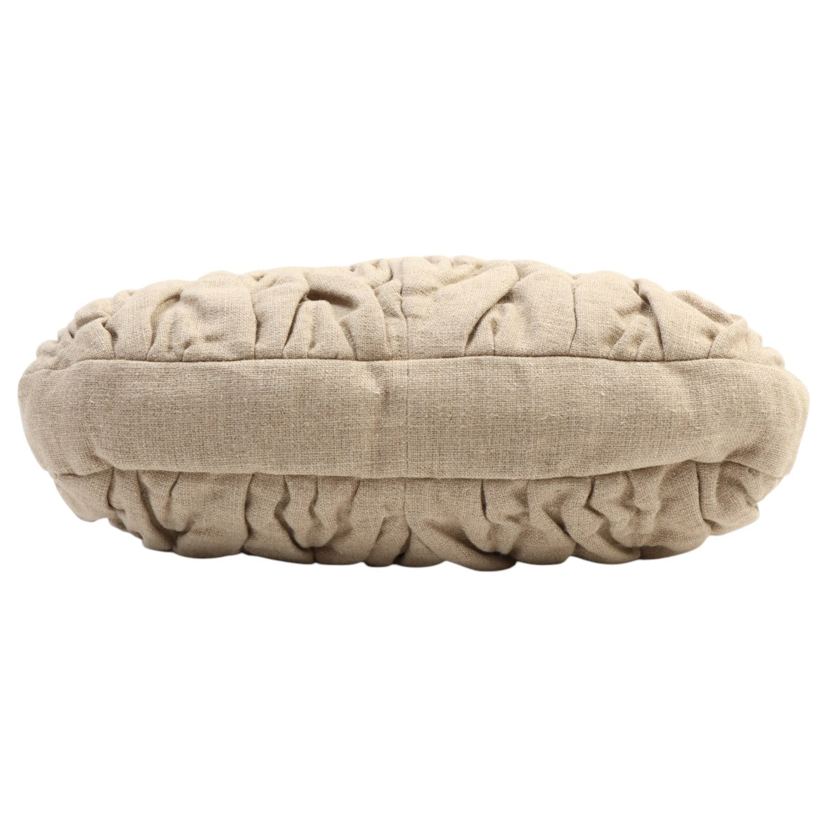 Linen Matelassé 2-Way Bag Beige/Gold