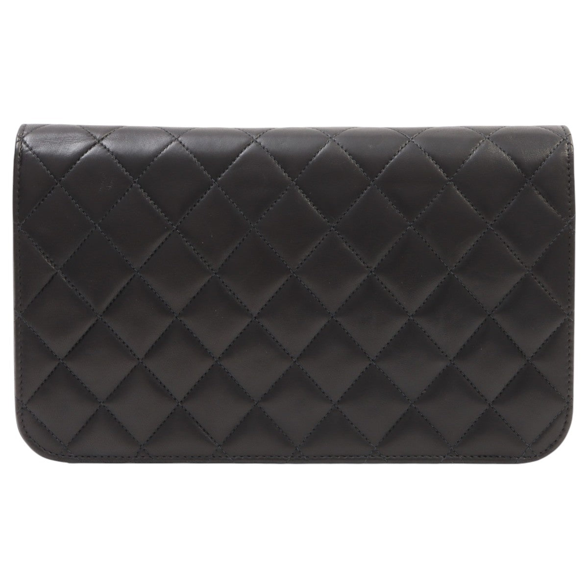 Circa 2004 Matelassé Full Flap Mini, Black