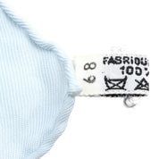 Carré 90 BRIDES de GALA Patterned Scarf Light Blue/White