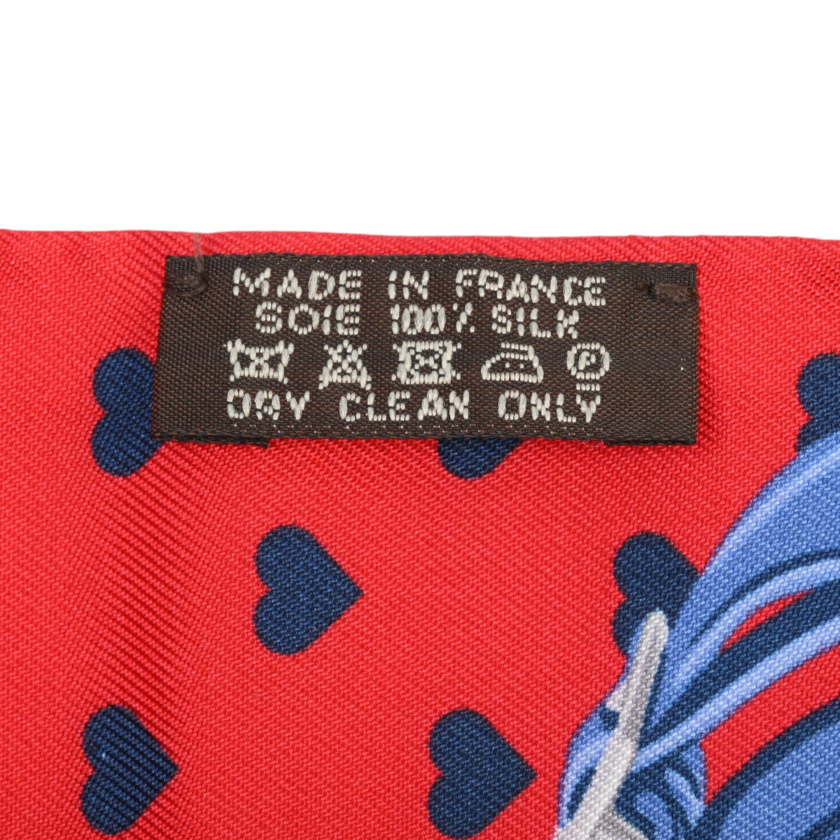 Brides de Gala Love Pattern Twilly Red/Blue/Bordeaux