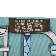 CARRE EN BOUCLES Twilly Blue/Multi