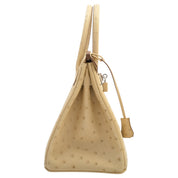 2015 Birkin 30 Ostriches, Porcine Skin Lining