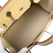2015 Birkin 30 Ostriches, Porcine Skin Lining