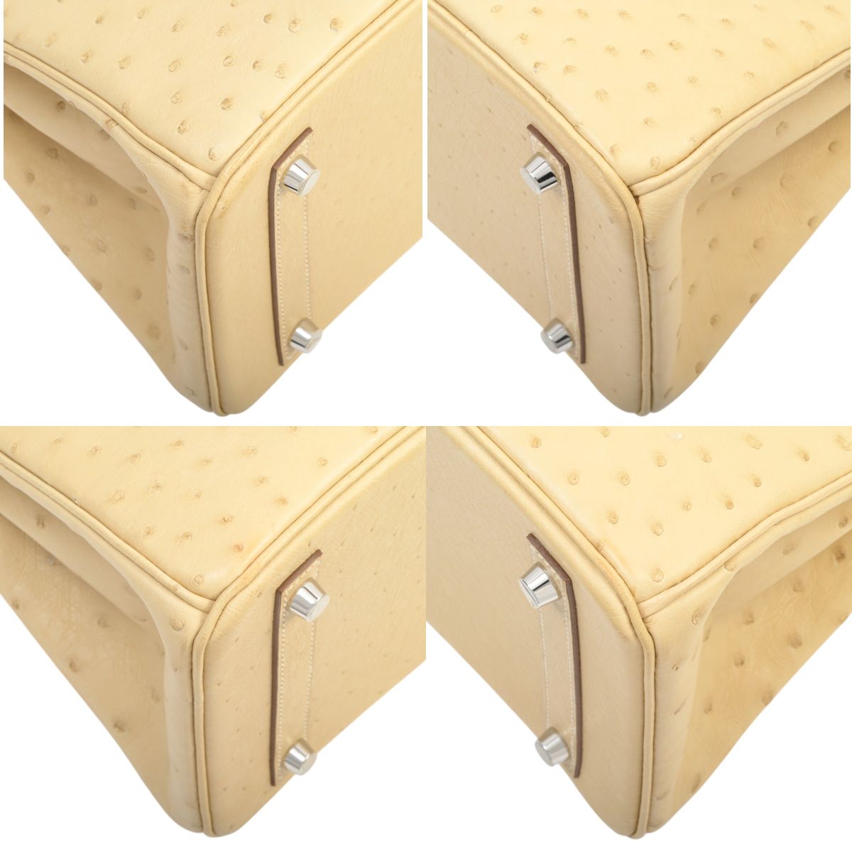 2015 Birkin 30 Ostriches, Porcine Skin Lining