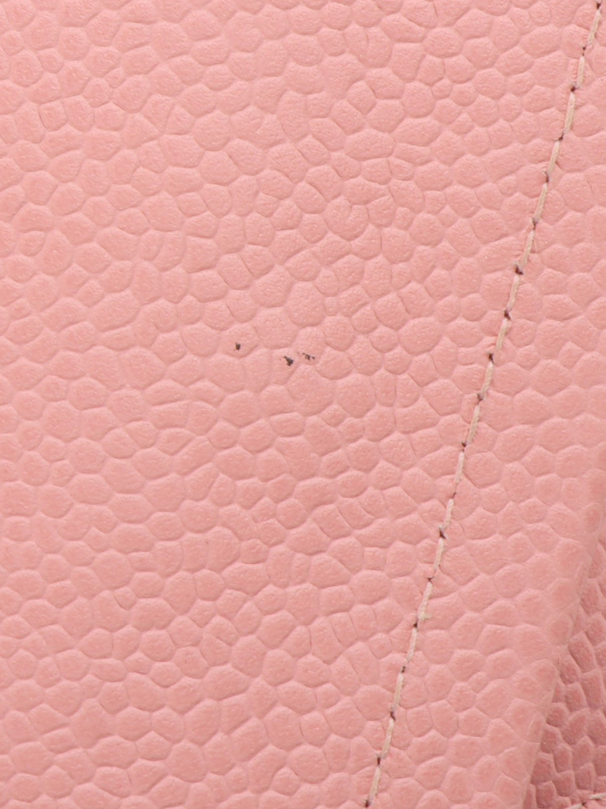 2004 Caviar Skin Classic Flap Chain Bag 25cm Pink