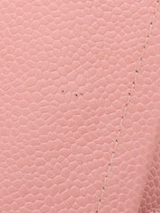 2004 Caviar Skin Classic Flap Chain Bag 25cm Pink