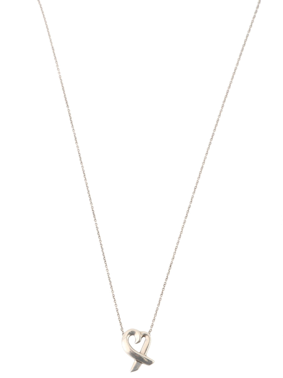 925 Loving Heart Necklace Silver