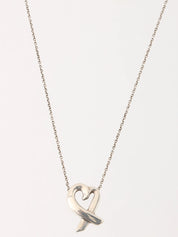 925 Loving Heart Necklace Silver