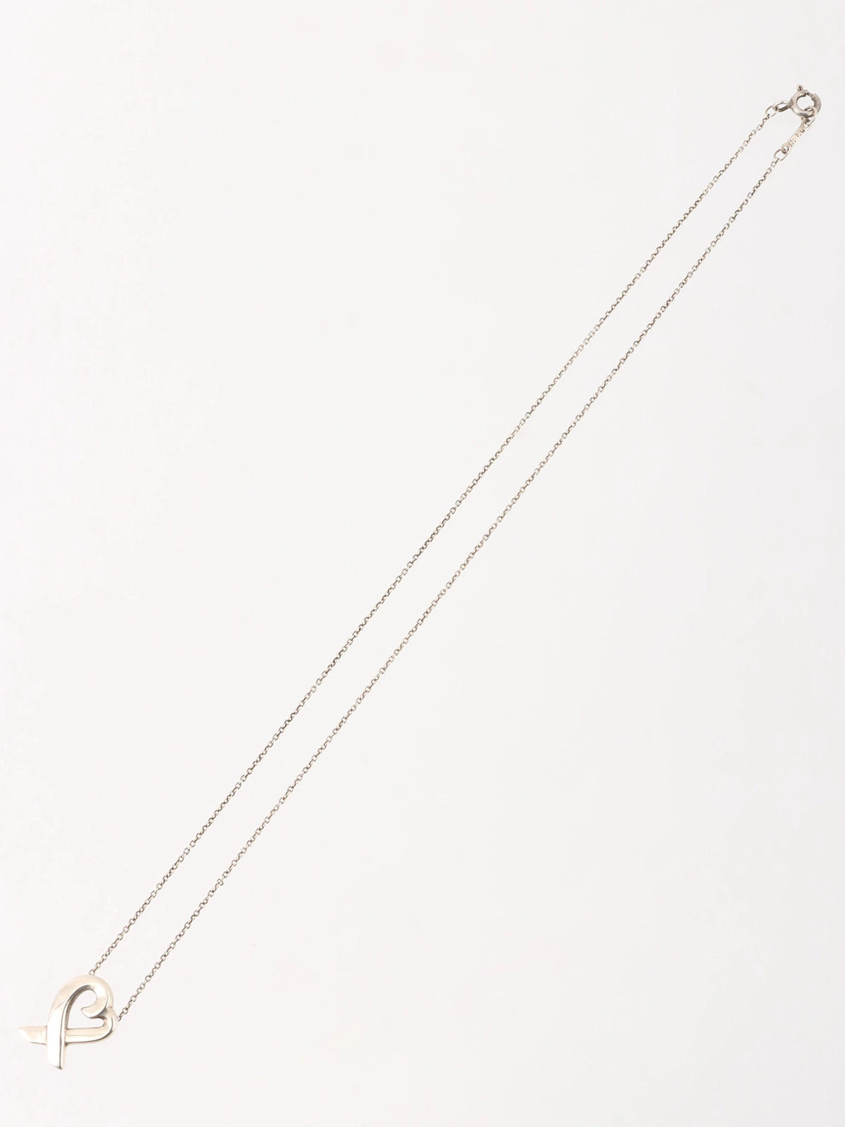 925 Loving Heart Necklace Silver