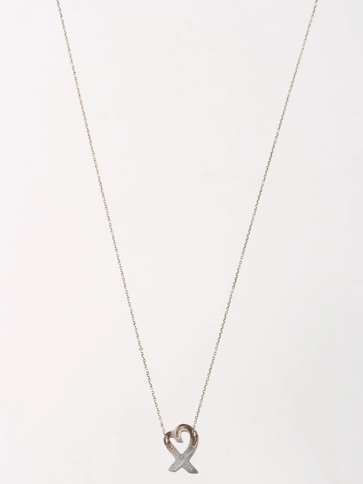 925 Loving Heart Necklace Silver