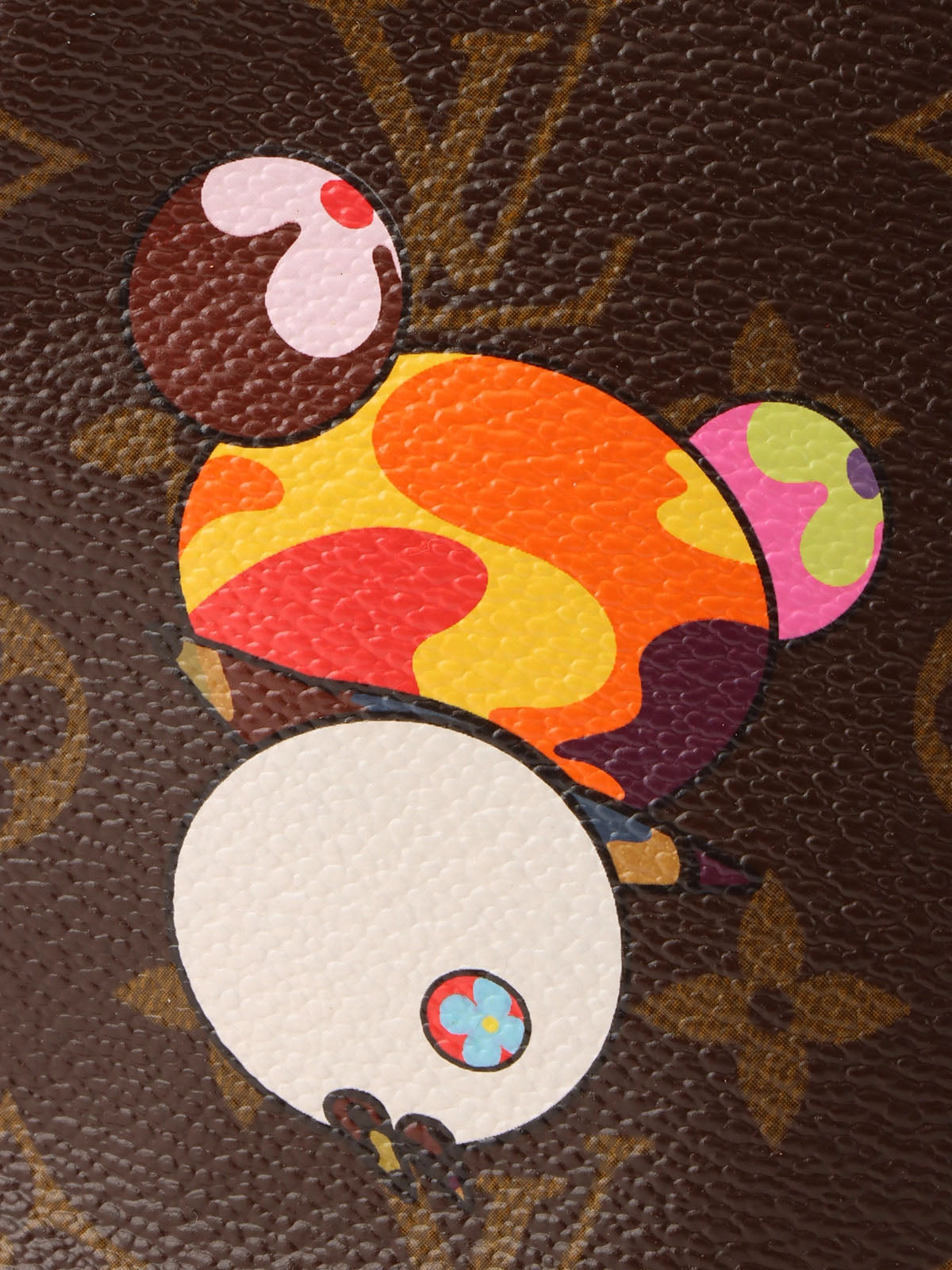 2004 Canvas Monogram Panda Trouser Bag, Brown