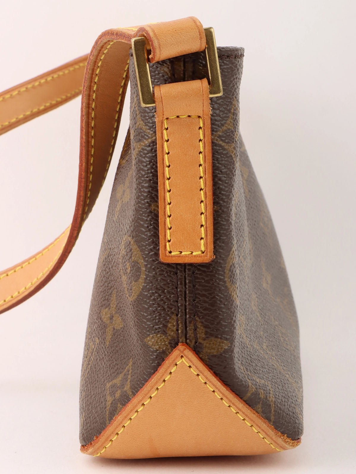 2004 Canvas Monogram Panda Trouser Bag, Brown