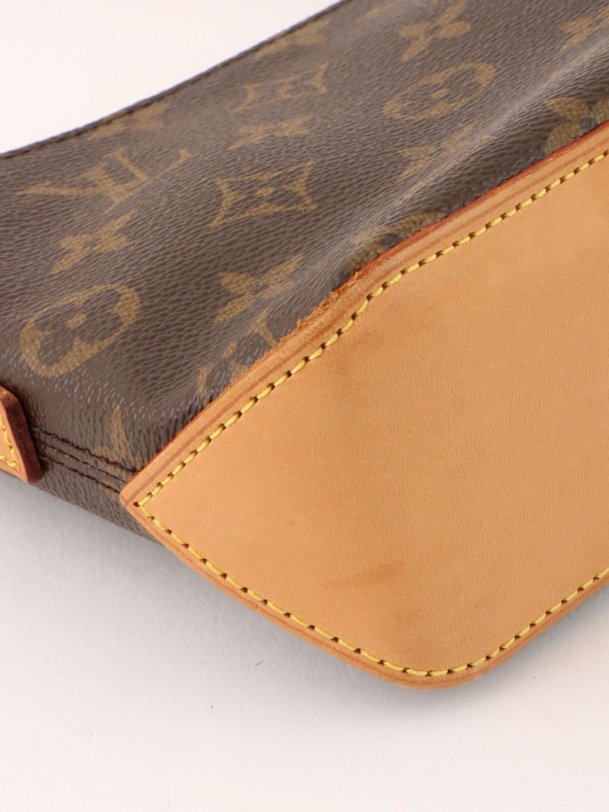 2004 Canvas Monogram Panda Trouser Bag, Brown