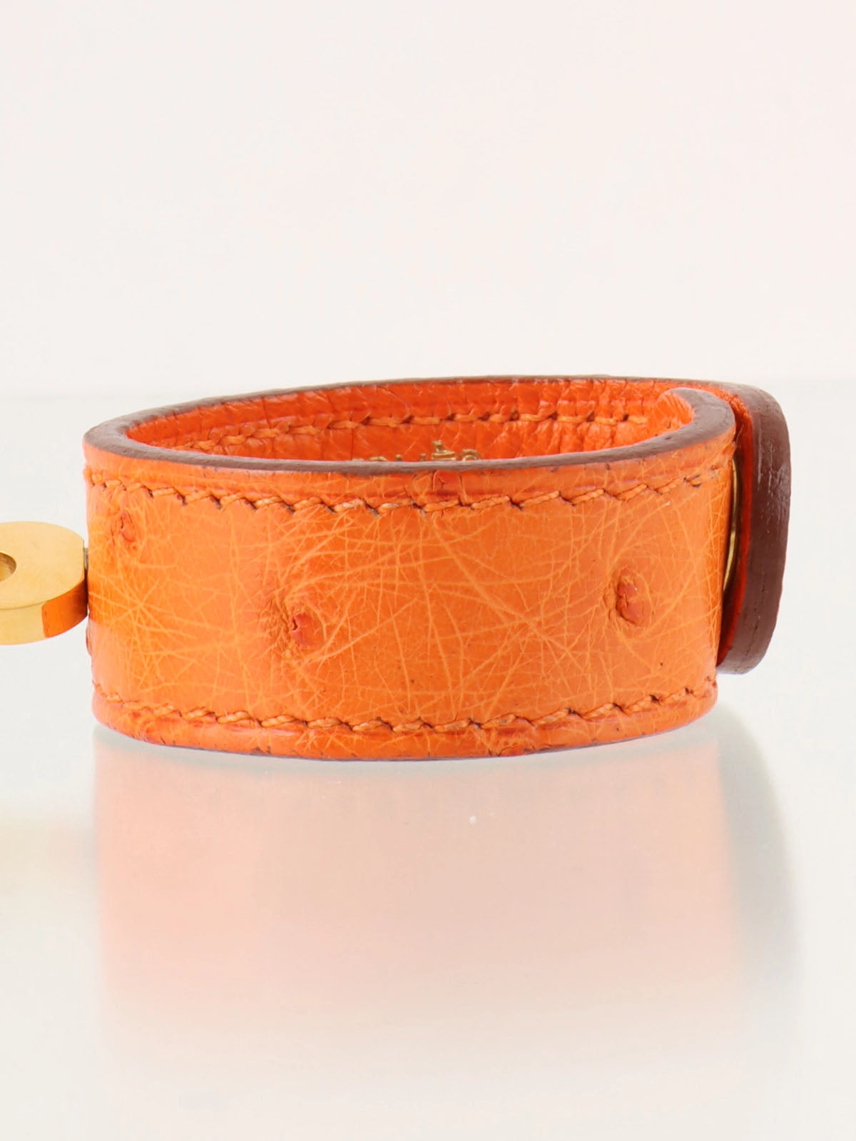 Ostrich Glove Holder Orange