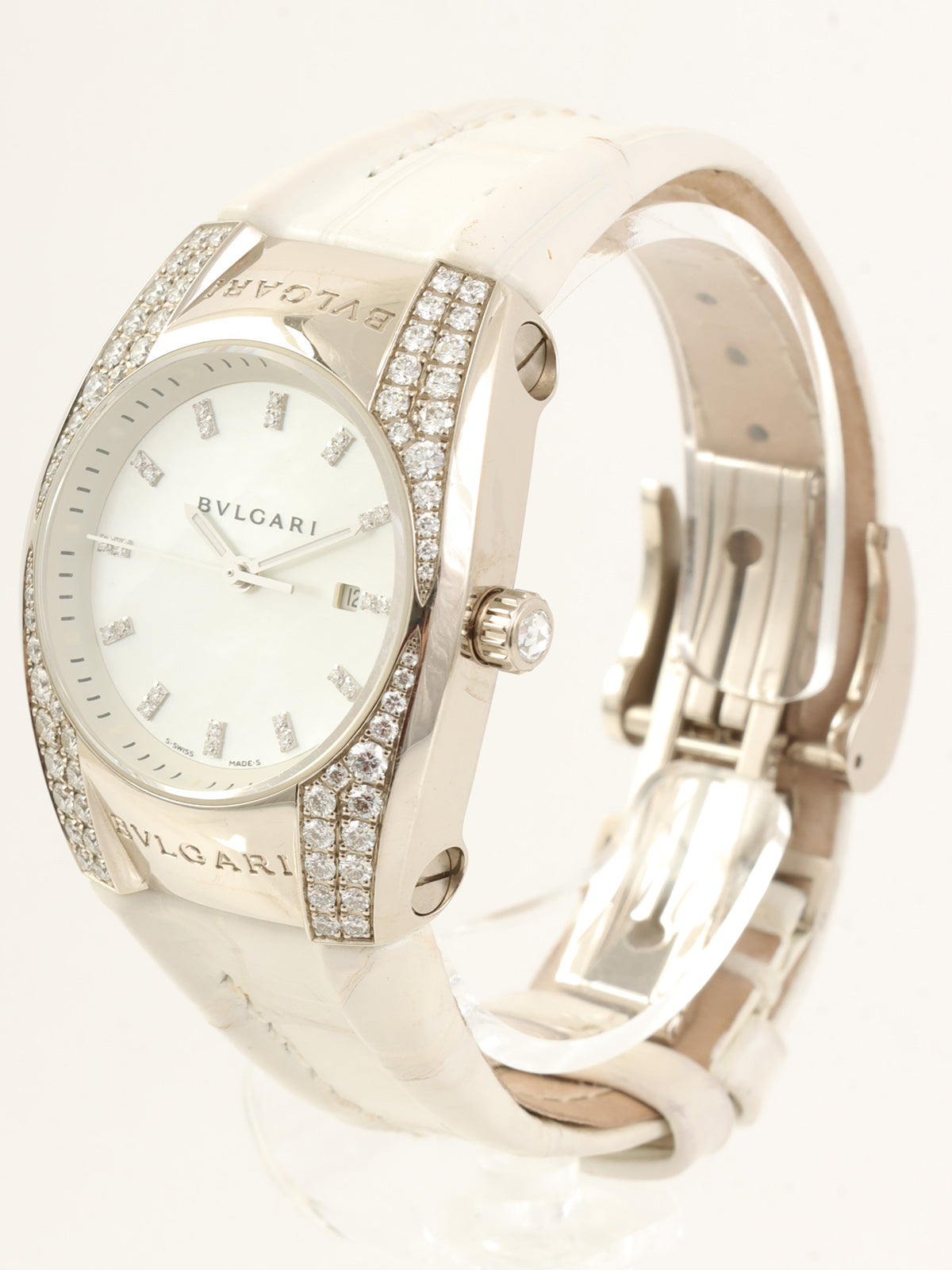 ダイヤモンドベゼルエルゴン シルバー/ホワイト