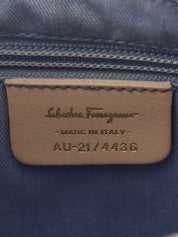 ガンチーニパターンショルダーバッグ グレー/ベージュ