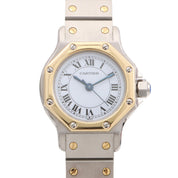 Santos Octagon SM 24mm 82037288 Automatic White/Silver