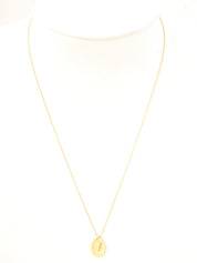 18K Gold Madonna Necklace
