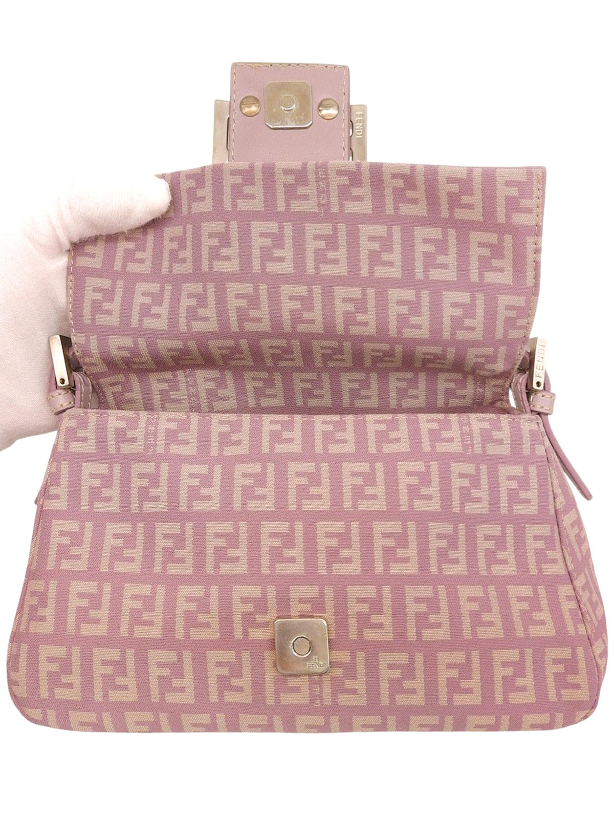 FFズッキーノパターンマンマバケット パープル