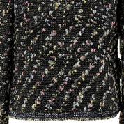 2004 Tweed CC Mark Button Jacket #36 Navy/Multi