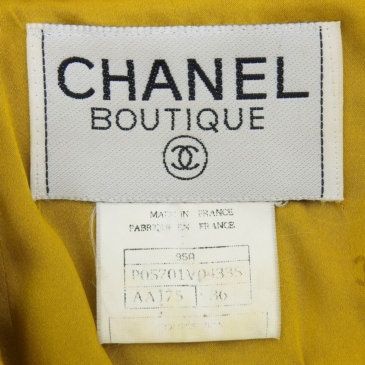 1995 Logo Button Jacket #36 Mustard
