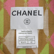 2004 Tweed Logo Button Set Up #42 Beige/Multi
