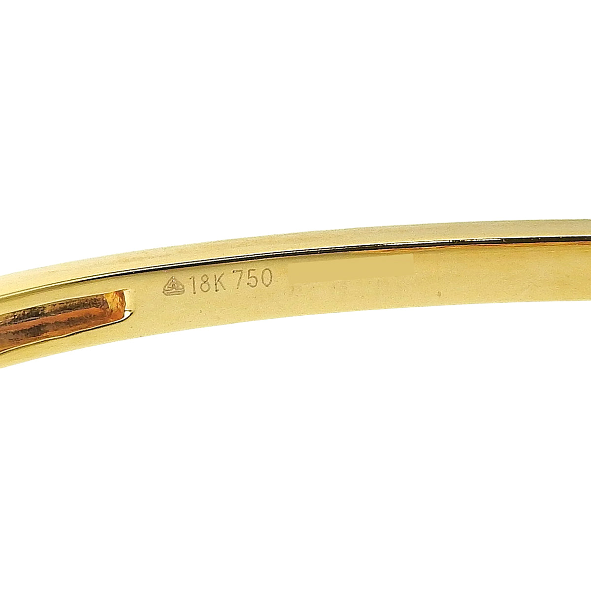 18Kダイヤモンドデザインブレスレット ゴールド
