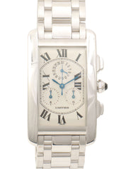 18K Tank American Chronoreflex LM 白金