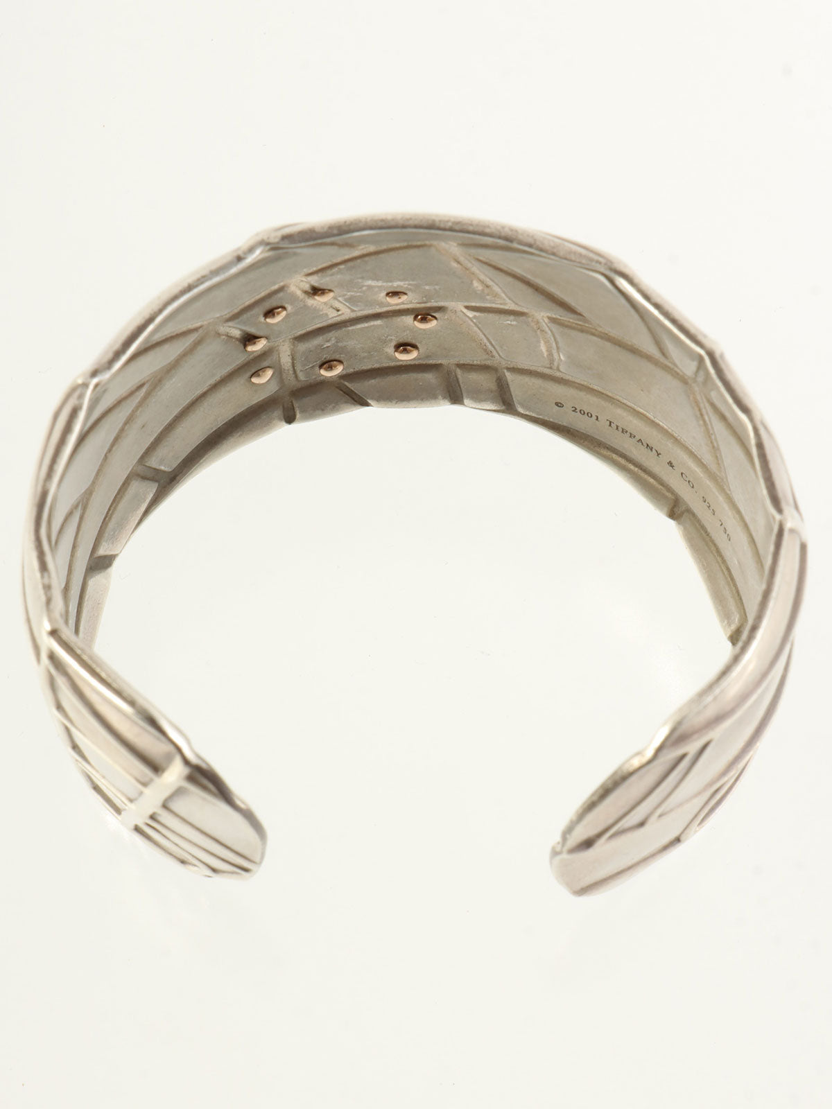 925 蜘蛛图案手镯 银/玫瑰金