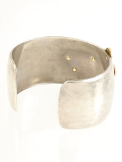 18K925ドラゴンフライモチーフバングル シルバー/ゴールド