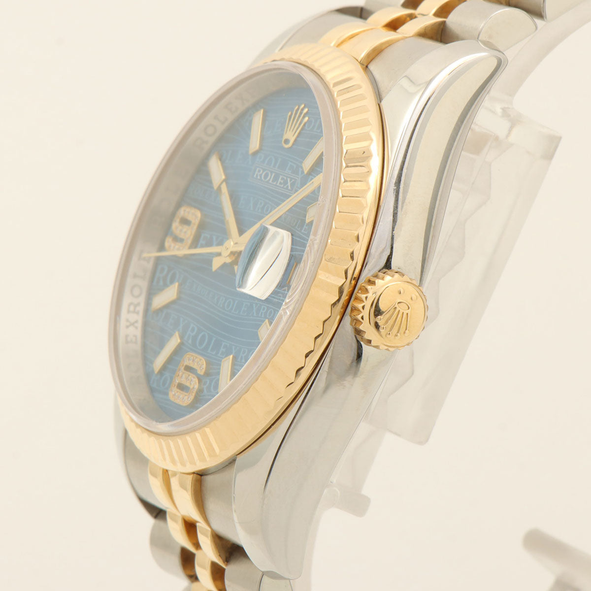 2010年頃製 デイトジャスト 36mm 116233 自動巻き ブルー
