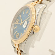 2010年頃製 デイトジャスト 36mm 116233 自動巻き ブルー