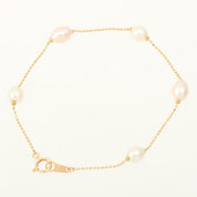 18K Pearl Bracelet Gold