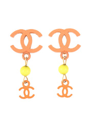 2003年頃製 CCマークスウィングピアス オレンジ/イエロー