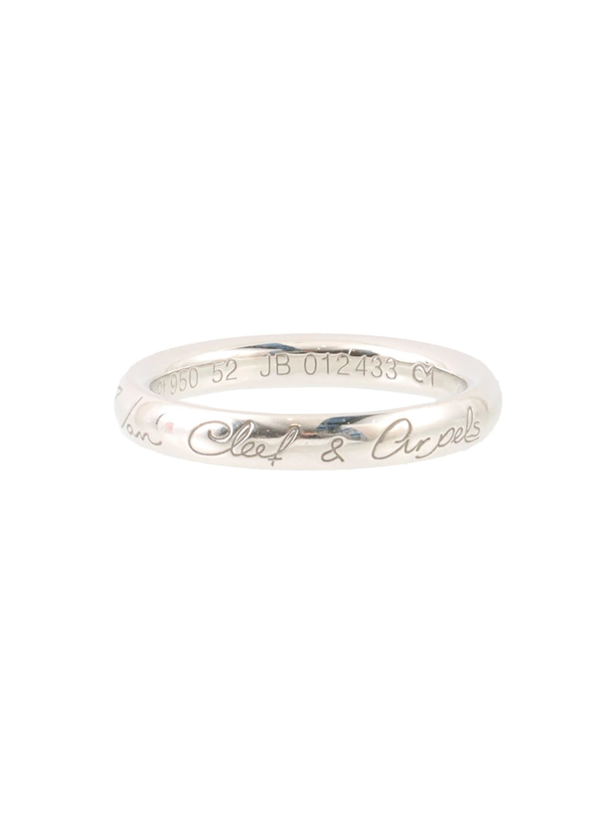 Platinum Infiniti Tulle Ring in Silver