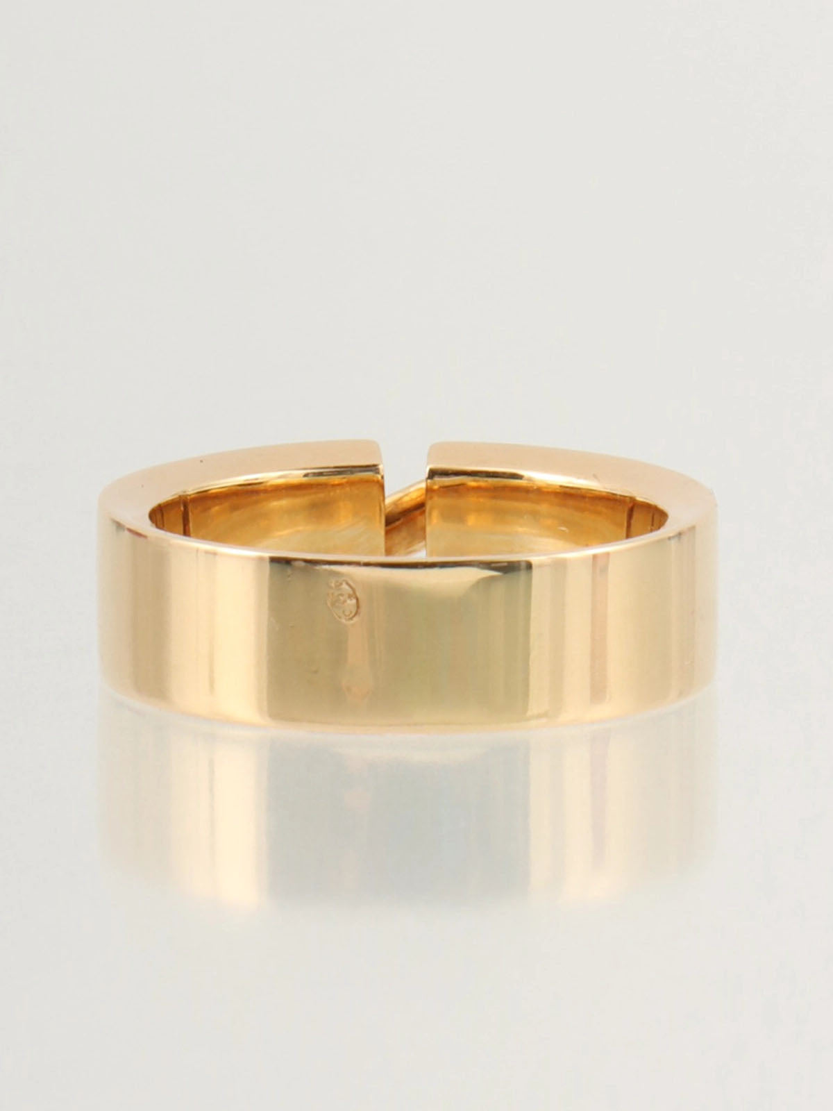 18Kダイヤモンドリアンリング ゴールド