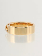 18Kダイヤモンドリアンリング ゴールド