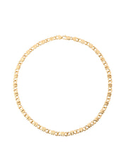 18K Gold Designer Chain Necklace