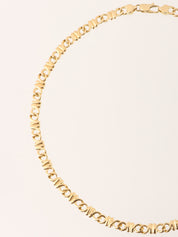 18K Gold Designer Chain Necklace