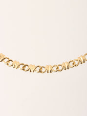 18K Gold Designer Chain Necklace