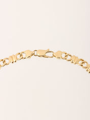 18K Gold Designer Chain Necklace